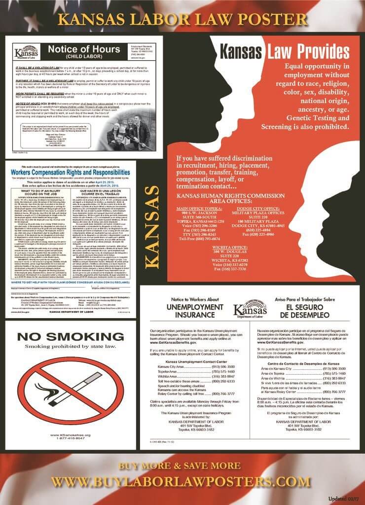 New Kansas Labor Law Poster